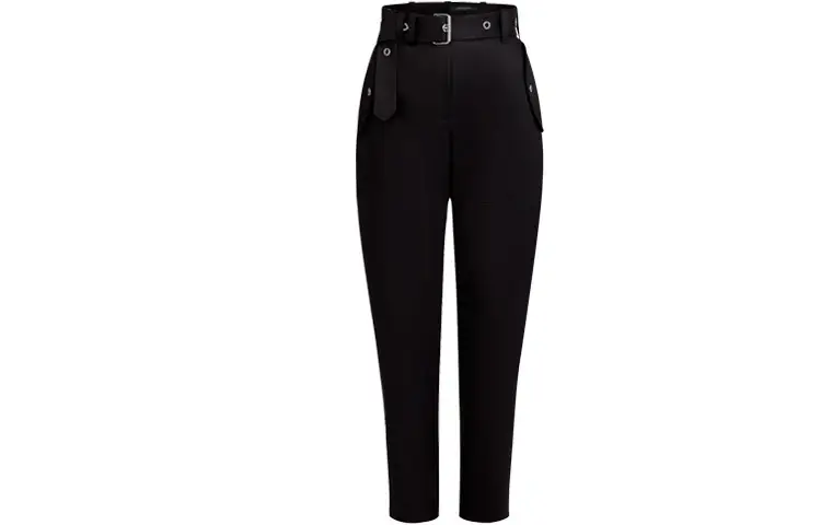 LOUIS VUITTON Casual Pants Women's Black