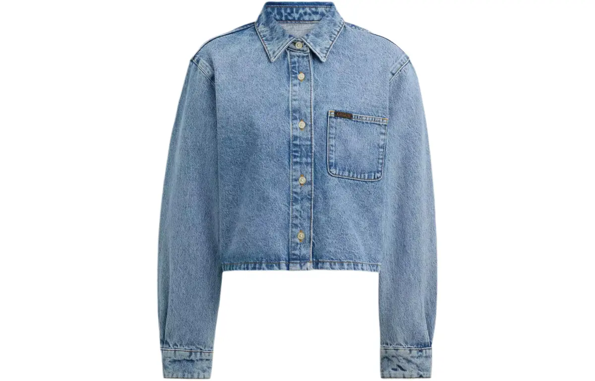 COACH SS24 Denim Jacket Women's Blue