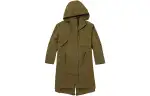 Timberland Parka Coats Women's Army Green Hooded Moderate
