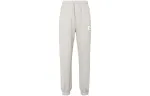 Jordan Knitted Sweatpants Women's Light Gray Moderate Cuffed Pants