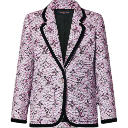 LOUIS VUITTON FW24 Business Suit Coat Women's Purple