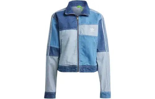 Adidas Originals Kseniaschnaider Denim Patchwork Track Top