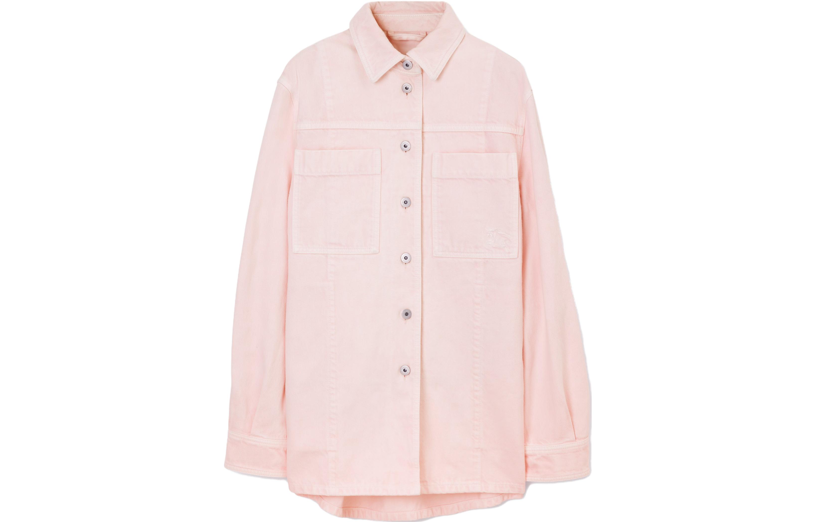 【Previous Season】EKD logo-embroidered denim overshirt