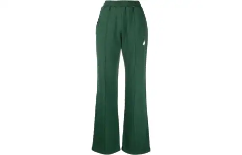 embroidered-logo straight-leg track pants
