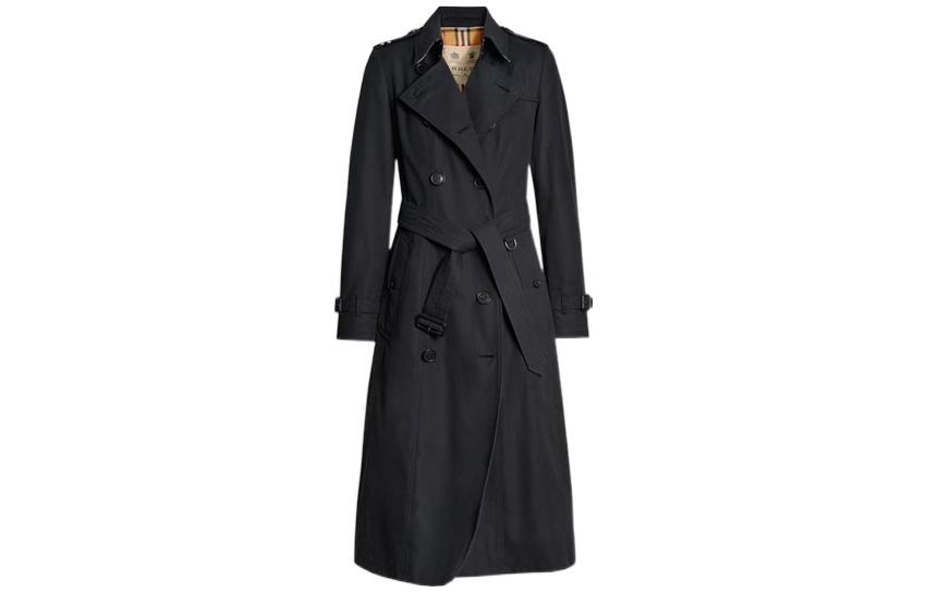 Женская куртка Burberry Тренч (темно-синяя)