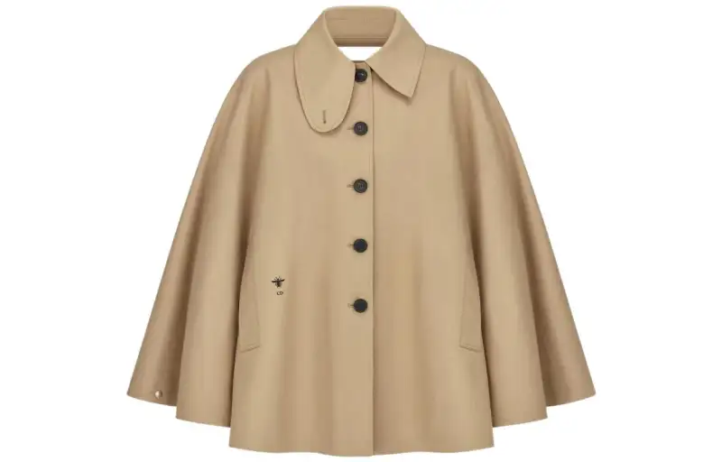 DIOR Cloaks Women's Khaki