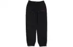 Jordan Knitted Sweatpants Women's Black Moderate Cuffed Pants