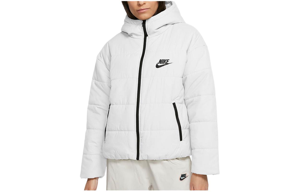 Женская куртка Nike Укороченный пуховик (белая)