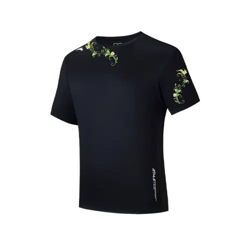 Anta Variety Training Collection T Shirt Unisex Basic Black