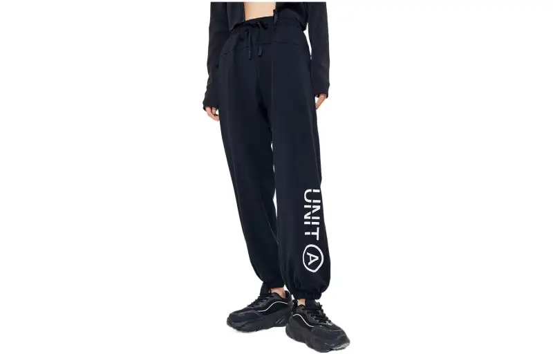 Anta Cuffed Pants Moderate Sweatpants All Women's Black