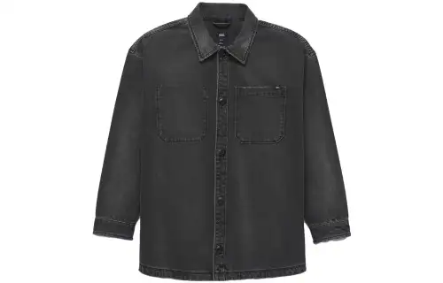 Vans Stormlight Lightwinds Denim Shacket Denim Jacket Women's Black