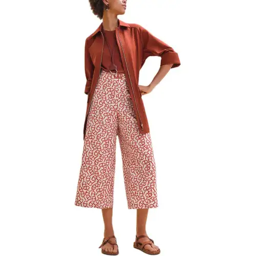 HERMES SS24 Trench Coat Women's Turin Red