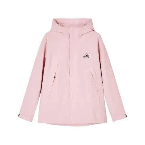 Skechers Wilderness Outdoor Collection Breathable Windbreaker Jacket Women's Gray Pink
