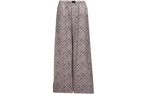 Balenciaga SS23 Casual Pants Loose Fit Women's Gray