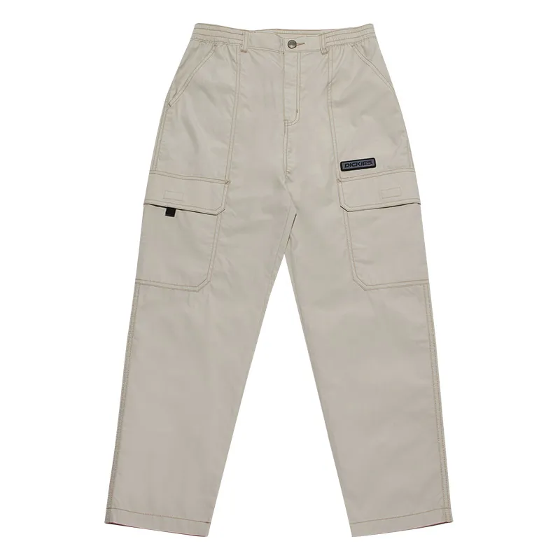 Dickies Casual Pants Unisex Ecru Moderate Cargo Pants