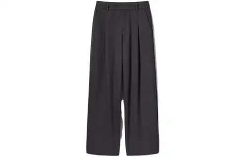 UNIQLO x CDC FW23 Casual Pants Women's Dark Gray