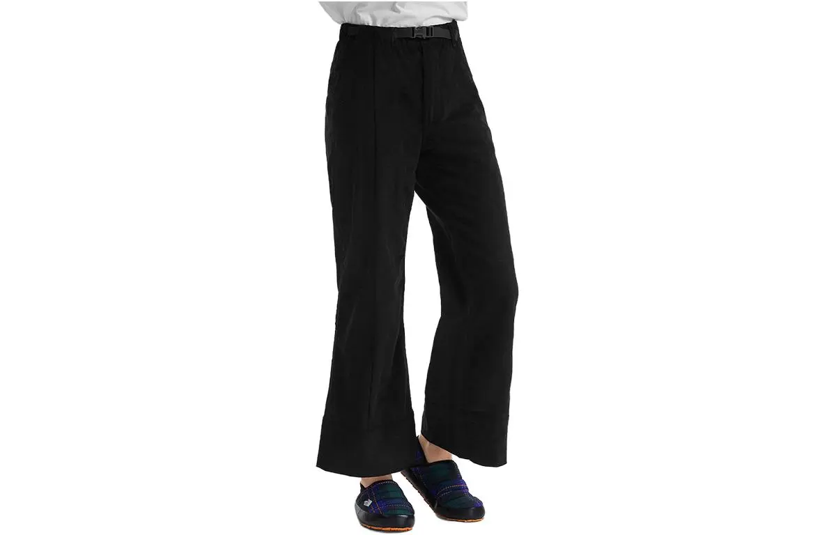 THE NORTH FACE Casual Pants Women's Black Moderate Wide Leg Pants
