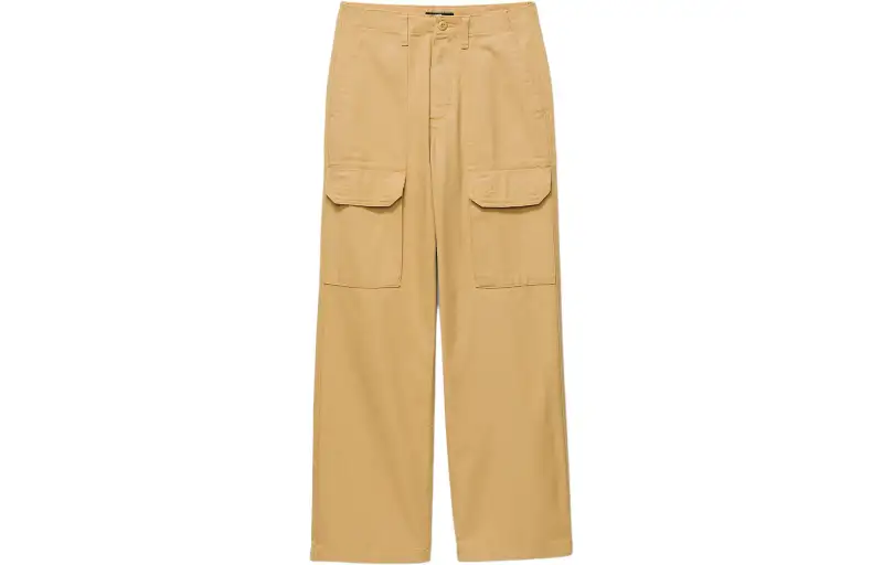 Vans Arroyo Wide Leg Cargo Pants Casual Pants Women's Yellow