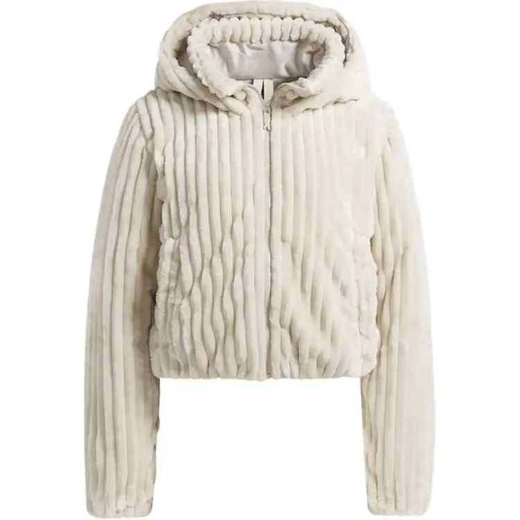 Reebok STUCCO Velvet feel Coat Women's Apricot