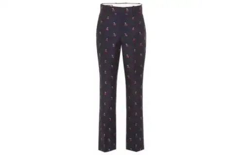 GUCCI SS22 Casual Pants Women's Black