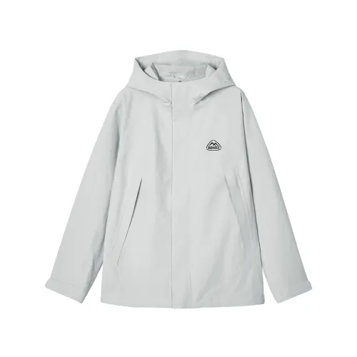Skechers Wilderness Outdoor Collection Breathable Windbreaker Jacket Women's Lunar Gray