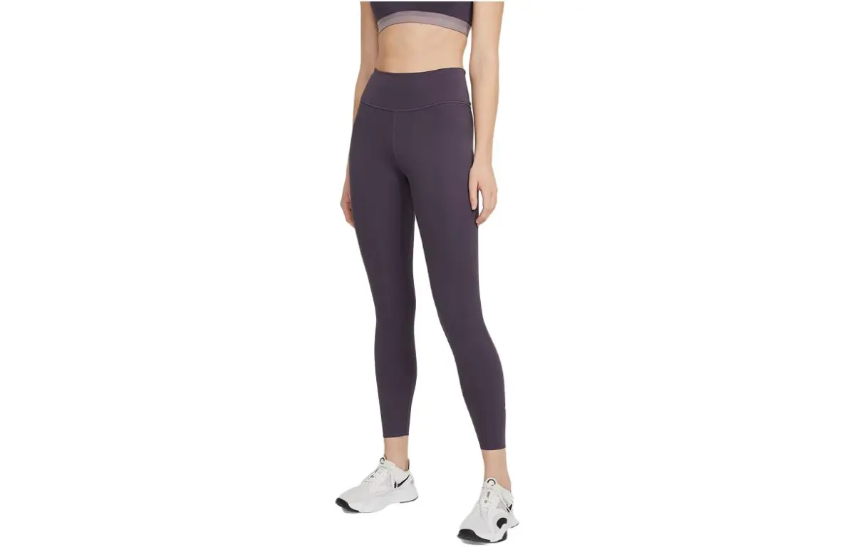 Nike Casual Pants Women's Purple Moderate Slim Fit Pants