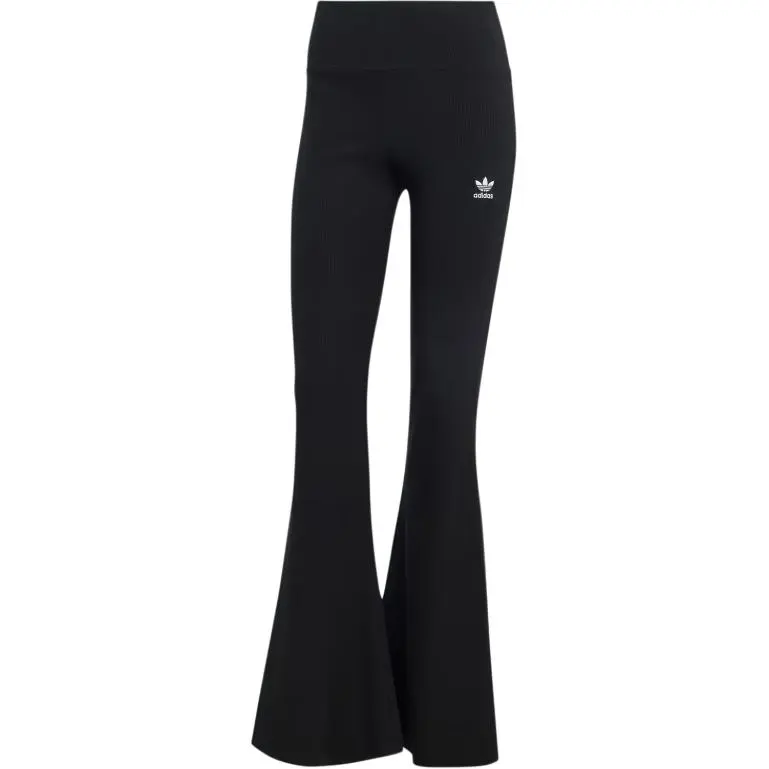 Adidas Originals Essentials Rib Flared Leggings Casual Pants Women's Black