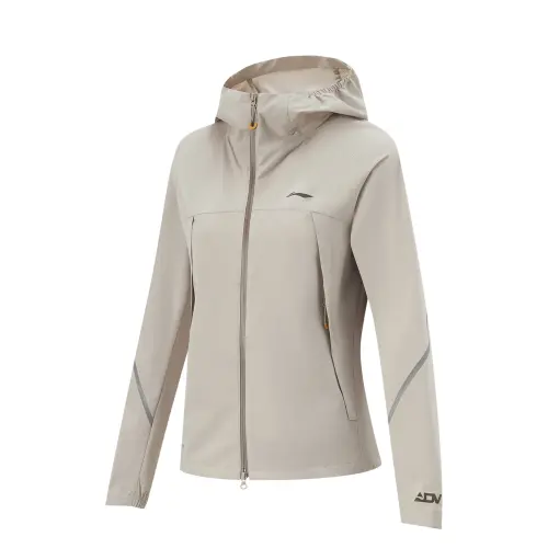 Li Ning Running Collection Trench Coat Women's Dusty Gray