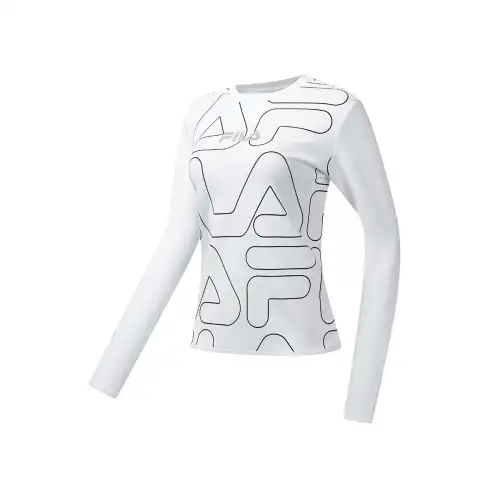 FILA Athletics Sweatshirt Women's Jade White