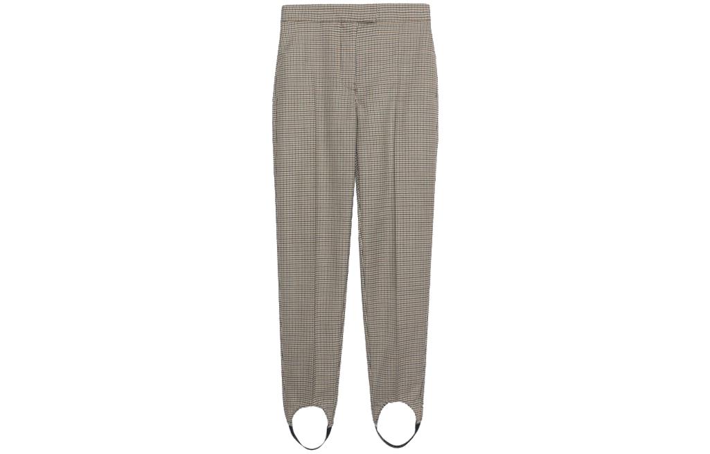 Женские штаны Burberry В клетку (каки)