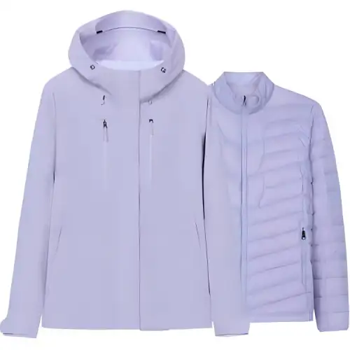 Anta Waterproof And Windproof Windbreaker Jacket Women's Delicate Pink Purple