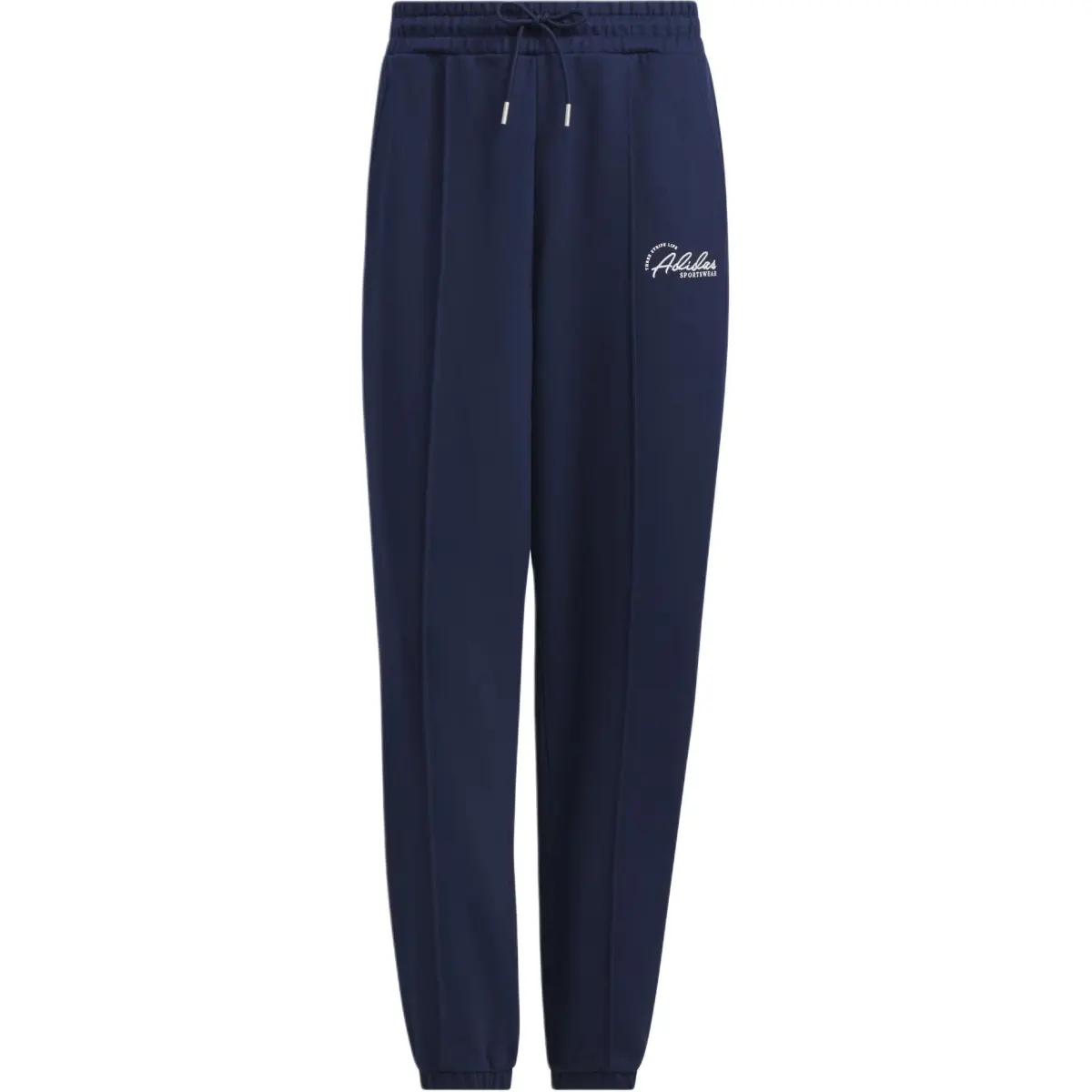 Adidas VERBIAGE FRENCH TERRY JOGGERS Casual Pants Women's Dark Indigo/Jade White