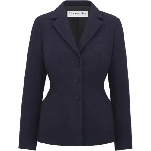 DIOR SS25 Business Suit Coat Women's Blue