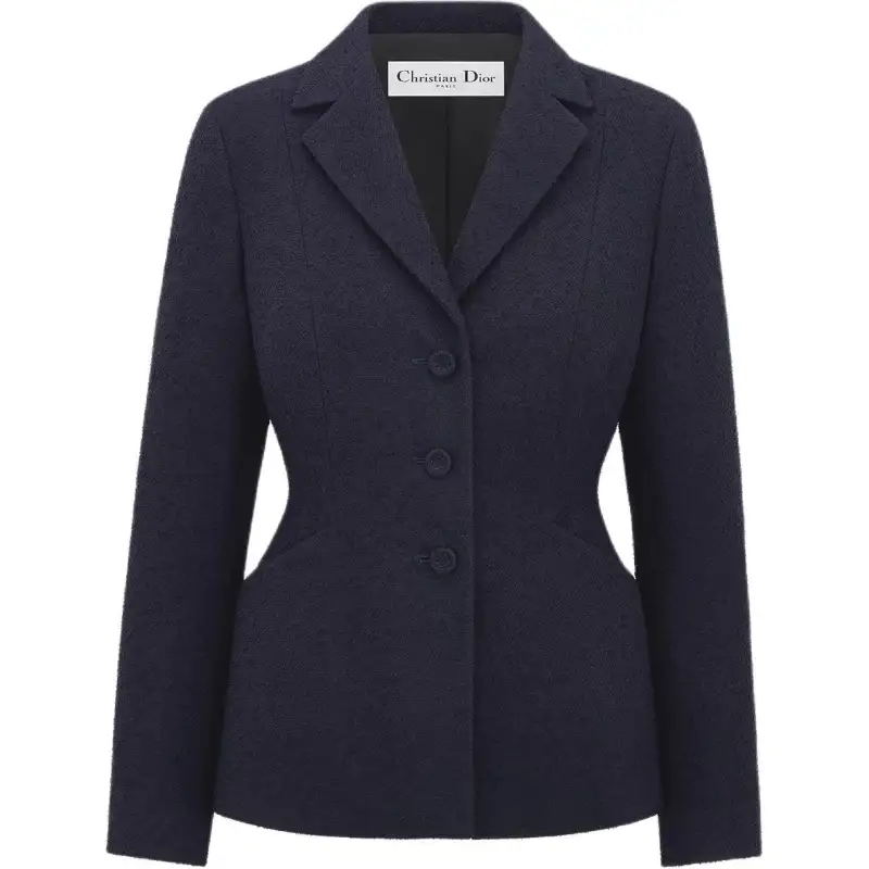 DIOR SS25 Business Suit Coat Women's Blue