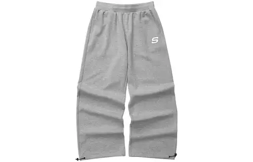 Skechers Casual Pants Women's Medium Heather Gray/004F Moderate Cuffed Pants
