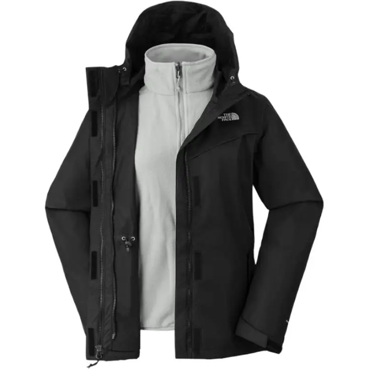 THE NORTH FACE Urban Exploration Waterproof And Windproof Windbreaker Jacket Women's Cosmic Black