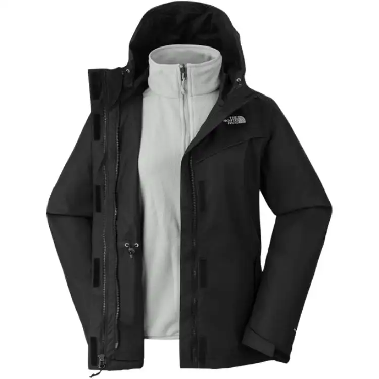 THE NORTH FACE Urban Exploration Waterproof And Windproof Windbreaker Jacket Women's Cosmic Black
