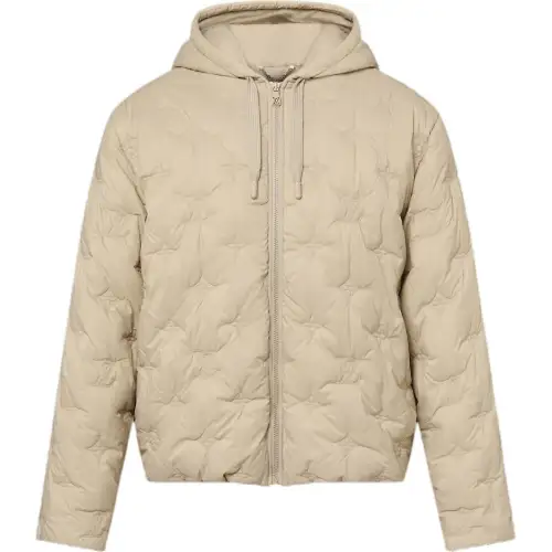 LOUIS VUITTON Monogram Quilted Nylon Hooded Blouson
