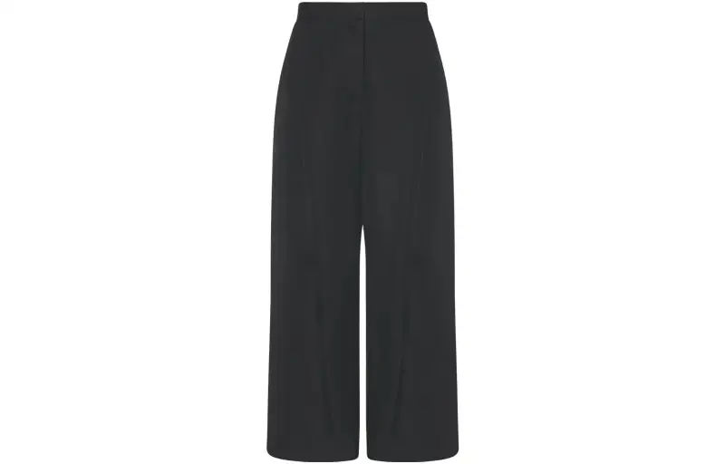 THE ROW Casual Pants Women's Black Moderate Straight Fit Pants
