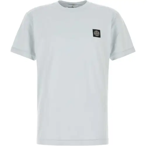 Stone Island Logo Patch Crewneck T-Shirt