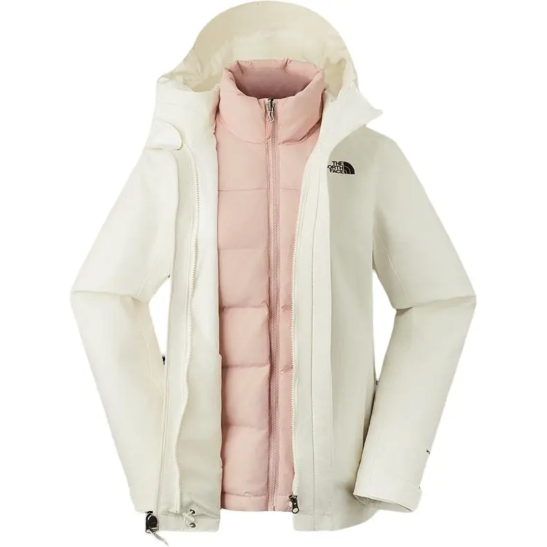 THE NORTH FACE Urban Exploration Waterproof, Windproof, And Breathable Windbreaker Jacket Women's Dune White