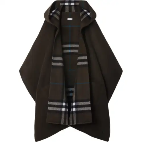 Burberry FW24 Cloak Women's Comfortable Brown