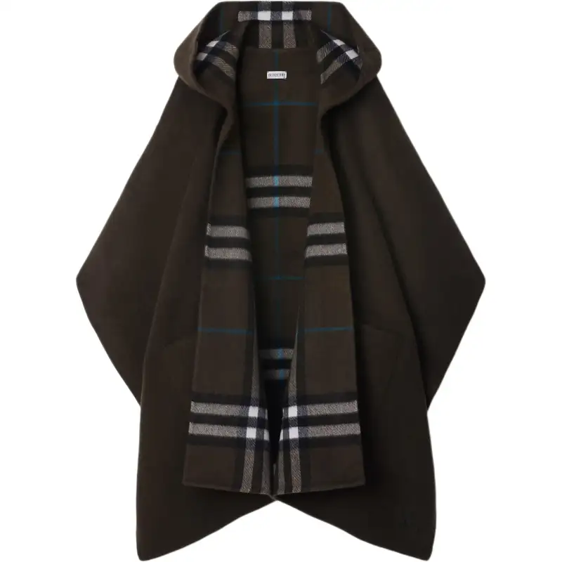 Burberry FW24 Cloak Women's Comfortable Brown