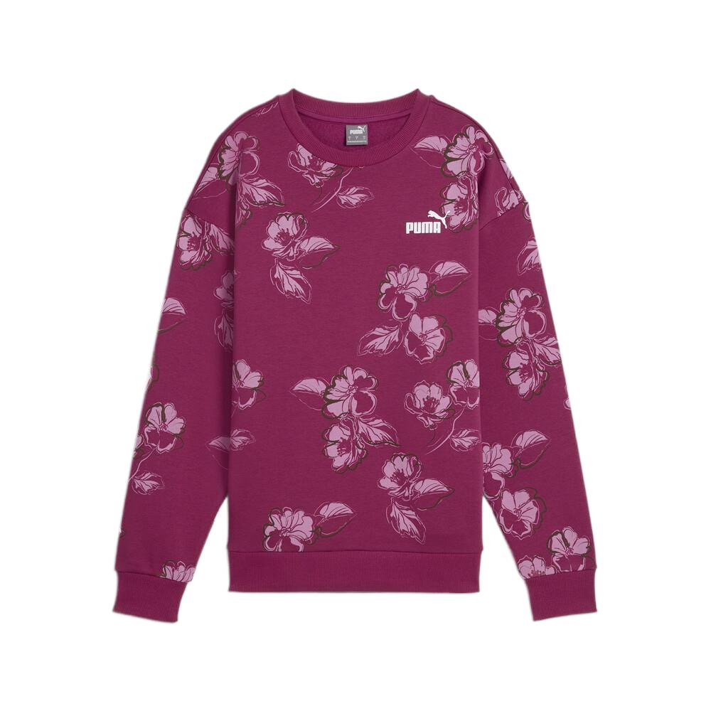 PUMA ESSENTIALS+FLORAL VIBES Sweatshirt Women's Purple