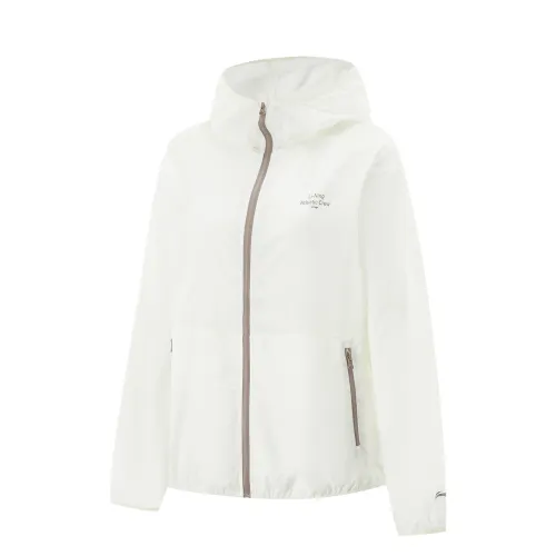 Li Ning Trench Coat Women's Ivory