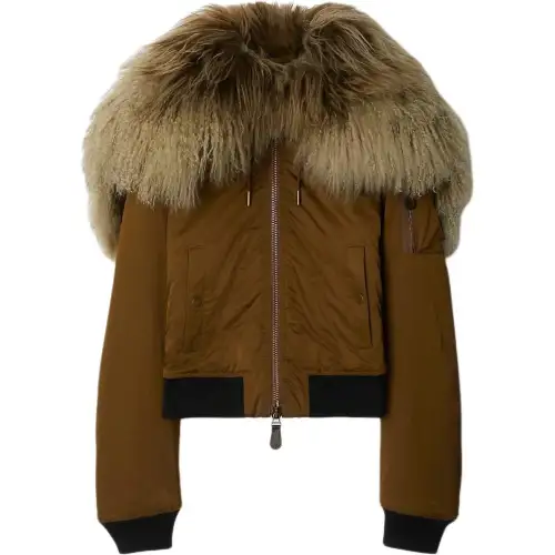 Burberry padded bomber jacket