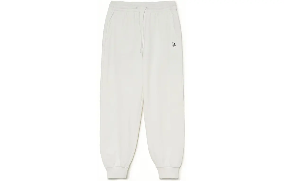 MLB Casual Pants Women's White Moderate Cuffed Pants