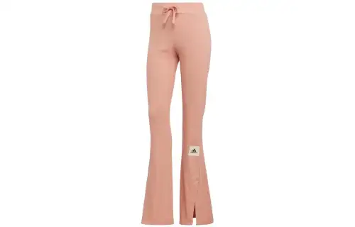 Adidas Originals Casual Pants Women's Pink Moderate Slim Fit Pants
