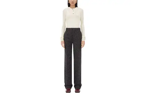 Bottega Veneta Casual Pants Women's Black