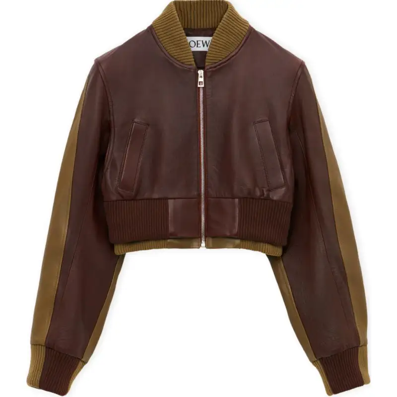 LOEWE Bomber Jacket 'Dark Chocolate'